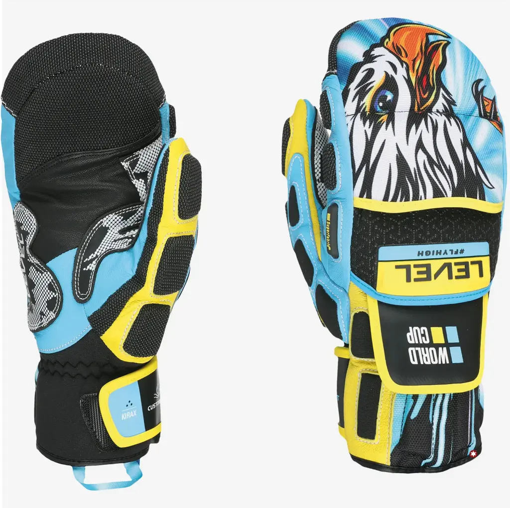 [3004UM.70-6.5] WORLDCUP CF MITT AMARILLO AZUL (6.5)