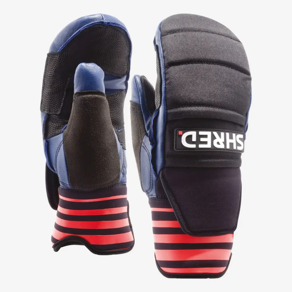 SKI RACE PROTECTIVE MITTENS