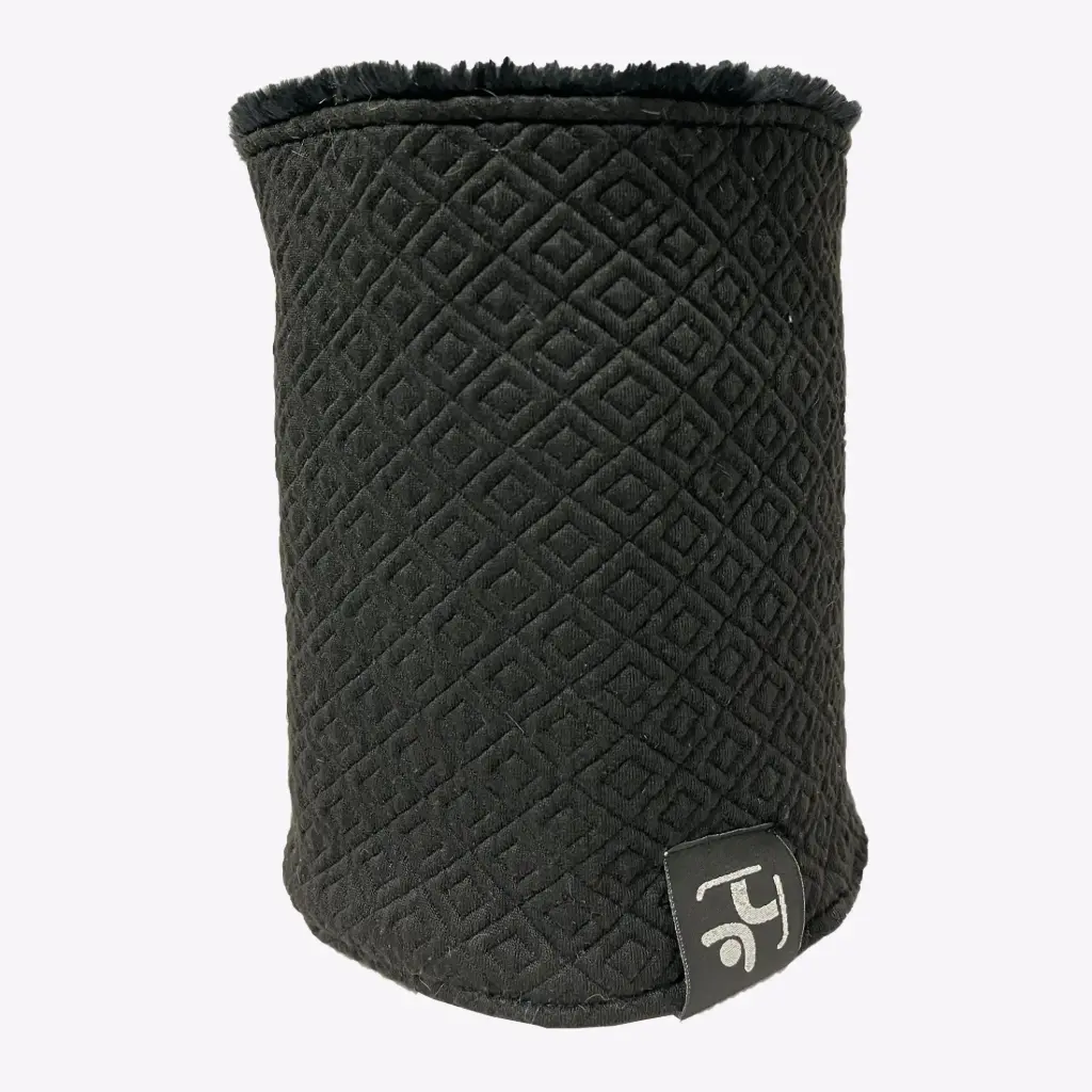 [2449.062.050.U] ARTIKA NECKIES BLACK WAFFLE