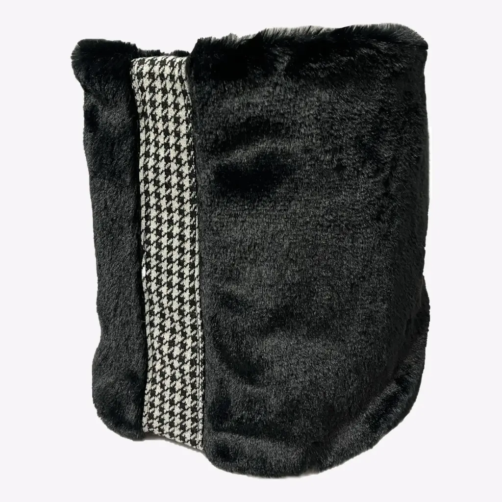 [2449.064.056] SNOWDRIFT NECKIES BLACK WHITE PDP
