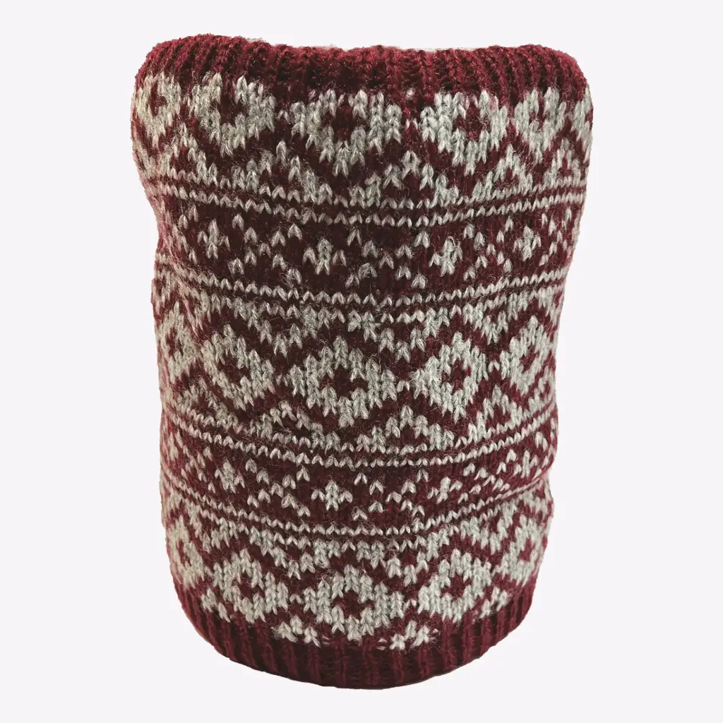 JANIS JACQUARD RED