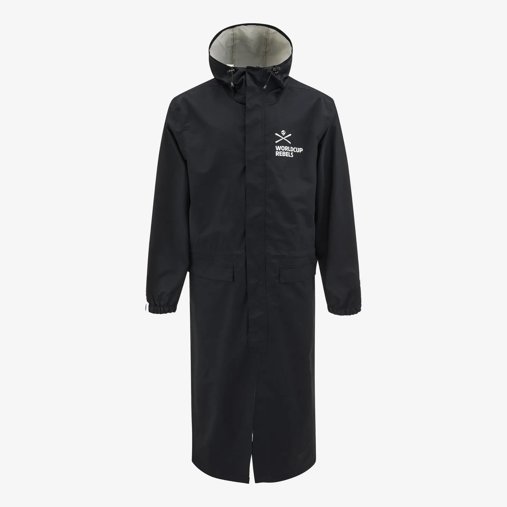 [826514.BK-152] RACE RAIN COAT JR BLACK (152 cm)